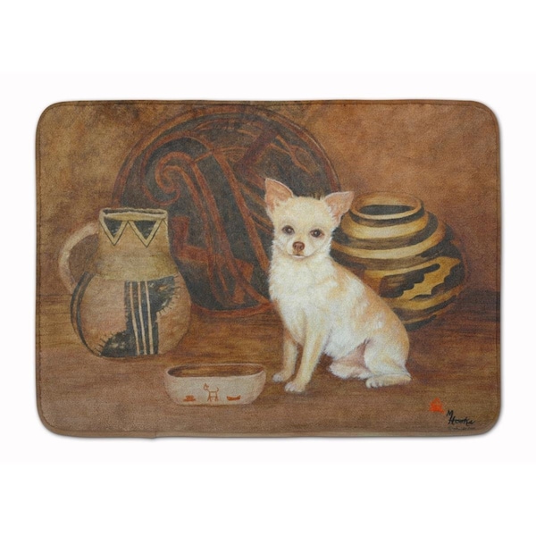 Micasa Chihuahua Ancient History Machine Washable Memory Foam Mat MI893648 - main